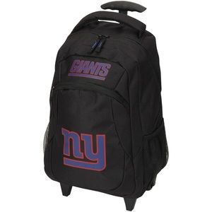 NFL Official New York Giants Wheeled Backpack New